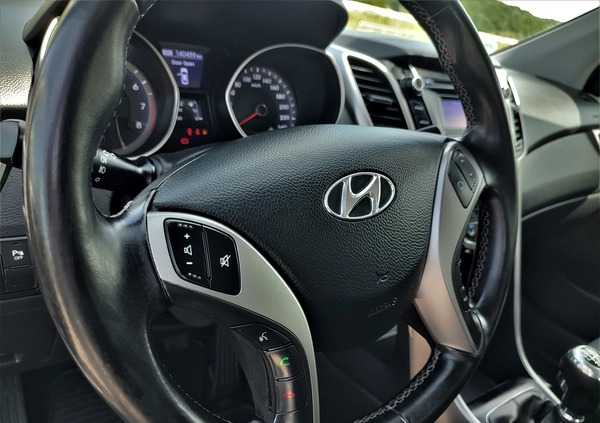 Hyundai I30 cena 36900 przebieg: 140000, rok produkcji 2014 z Skoki małe 436